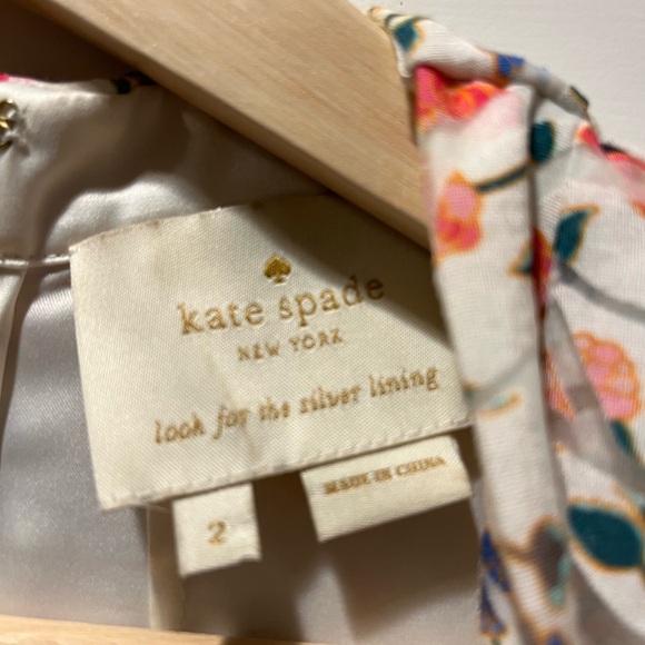 Kate Spade mini bloom Floral burnout dress size 2 - Picture 5 of 5